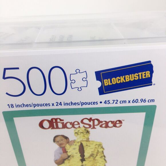 Office Space Movie Poster 500 Piece Jigsaw Puzzle 18" x 24" Blockbuster Cardinal - Picture 5 of 5